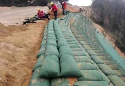 China 150 Gsm Non Woven Polypropylene Geotextile Geobag For Flood Protection for sale