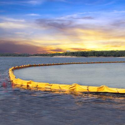 中国 頑丈な防水沈殿物のこぼれ制御のための浮遊沈泥のカーテン 販売のため
