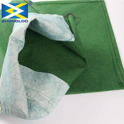 中国 40*80cm Geotextile Bag Slope Greening Recycled Geo Bag 販売のため