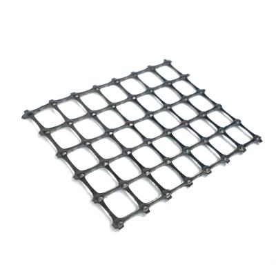 China Polypropylene Plastic PP Biaxial Geogrid PE Uniaxial Geogrid For Road Construction Te koop