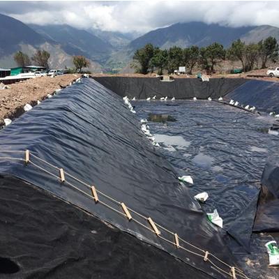 China Anti Seepage Waterproof Impermeable HDPE Geomembrane 0.2mm - 2.5mm For Landfill à venda