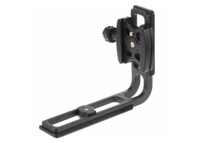 China Black Anodized Aluminum Quick Release Tripod CNC Camera Mounting Plate for sale