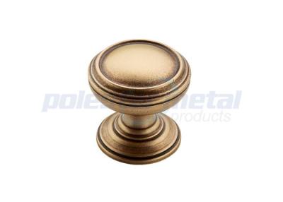 Chine Poignées de Cabinet fait sur commande et boutons, boutons en alliage de zinc en bronze dorés de Cabinet de champignon à vendre