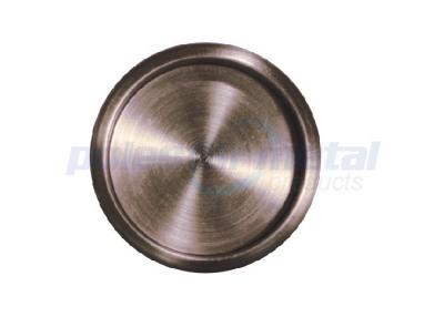 China 62mm Antique Nickel Stainless Steel Round Sliding Closet Door Finger Pull for sale