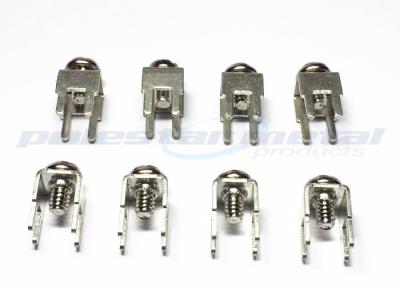 China PC Heavy Duty Terminal Blocks 6-32 W/NCKL Plated Head Brass PCB Terminals for sale