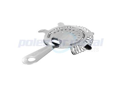 China Stainless Steel Kitchen Tools / Cocktail Shaker Ice Strainer Wire Bartender Mix Drinks for sale