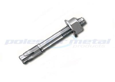 China Grade 5.6 1038 Heat Treated Steel Fixing Concrete Wedge Anchor Bolts for sale