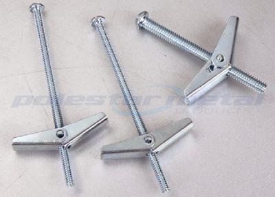 China Customize Spring Nylon Toggle Bolts Hollow Wall Anchors With DIN558 Carbon Steel for sale