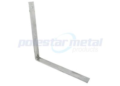 China 380mm Overall Height Hot Dipped Galvanised Heavy Duty Angle Brackets for sale