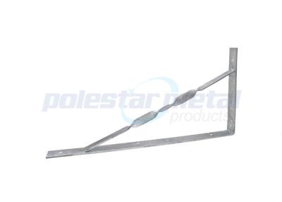 China Hot Dipped Galvanised Construction Hardware Heavy Duty Wall Shelf Brackets 600 x 300 x 40mm for sale