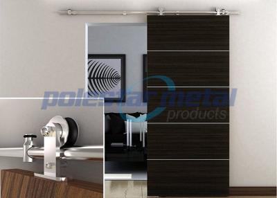 China 2000mm Decorative Door Hardware Stainless Steel Wood Sliding Barn for sale