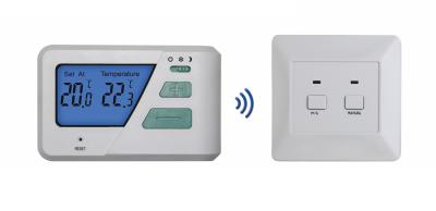 China Multi Stage Wireless Digital Room Thermostat For Underfloor Heating for sale