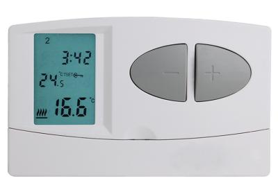 China Heat Only Digital Programmable Thermostat With Heat Pump And Large Screen for sale