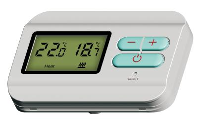 China Digital Wireless Room Thermostat For Heat Pump With Aux Heat for sale