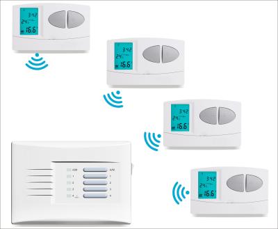 China Wireless 7 Day Programmable Room Thermostat / Programmable Electric Thermostat  for sale