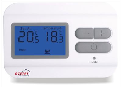China Termostato não programável da sala prendida/termostato brilhante do aquecimento de assoalho à venda
