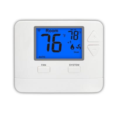 China termostato de aquecimento não programável do condicionador de ar do termostato STN721W da bomba de calor de 24V WIFI Digital com Alexa à venda