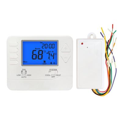 China General Electric Wireless Air Conditioner Thermostat 24VAC PC ABS for sale