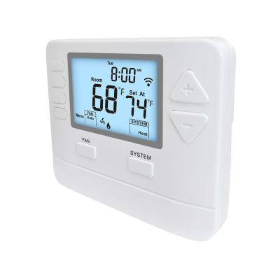 China 5 / 1 / 1 Programmable Smart Home Air Conditioning Thermostat Wifi STN705W for sale