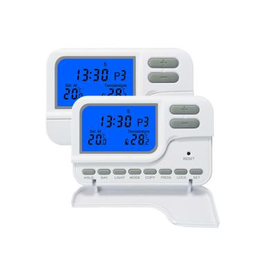 China Remote Control Digital Room Thermostat Smart Programmable 3W for sale