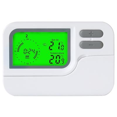 China 220v Heating Home Gas Boiler Room Thermostat Programmable Temperature Control for sale
