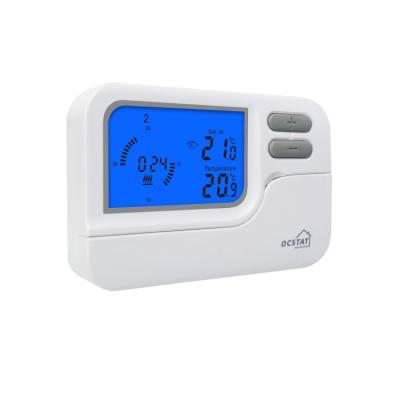 China LCD Energy Saving Easy-Operated Programmable Room Thermostat for Heating Element for sale