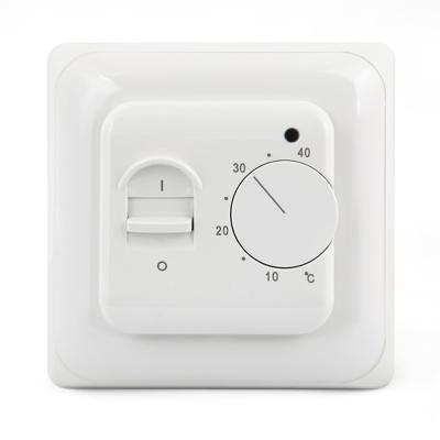 China HVAC electric room thermostat non programmable digital , 220V 16A underfloor heating thermostat for sale