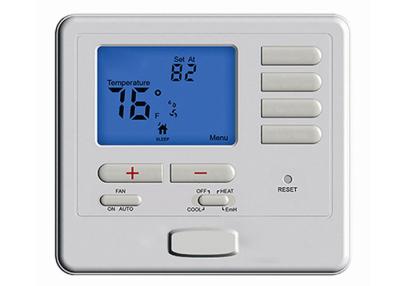 China Digital LCD Screen Non Programmable Thermostat , Battery Operated Room Thermometer for sale