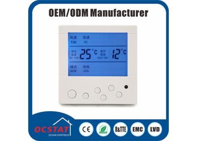 China Digitaler Thermostat 230v der Raum-zentralen Klimaanlage mit HVAC-System zu verkaufen
