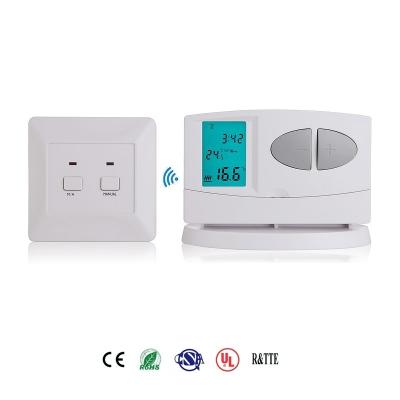China termostato eletrônico programável da sala do aquecimento de 7 Digitas LCD do dia com rádio à venda