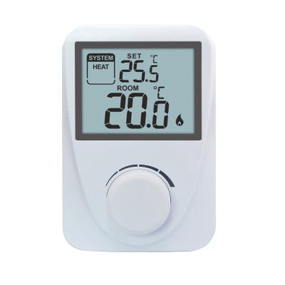 China Temperature Controller Wired Room Thermostat With Bat - Low Indicator for sale