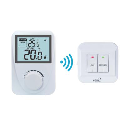 China Heizung RF868 MHZ und Gas-Heizraum-Thermostat/drahtloser Digital-Raum-Thermostat zu verkaufen