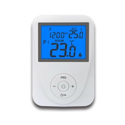 China 230V Digital Wired 7 Day Programmable Thermostat For Household for sale