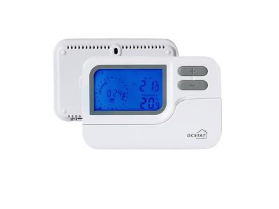 Chine Logez le thermostat de pièce de chauffage par le sol/thermostat programmable sans fil de température ambiante de rf LED à vendre