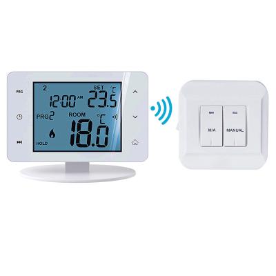 China Floor Heating Color Touch Digital Room Wifi Programmable Thermostat for sale