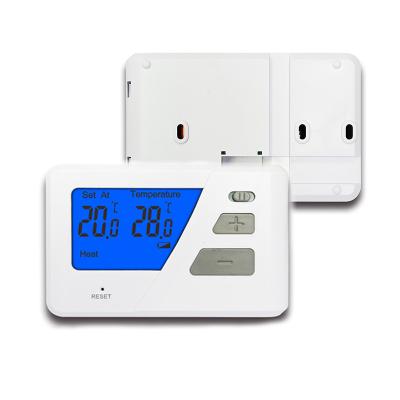 China Temperature Controller Indoor Usage Gas Boiler LCD Display Digital Room Thermostat for sale
