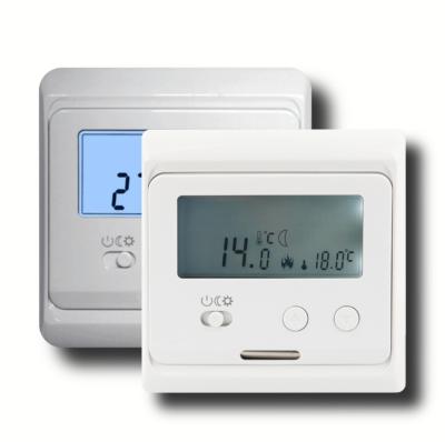 China Digital Programmable Electric Heat Thermostat For Air Conditioning CE UL for sale