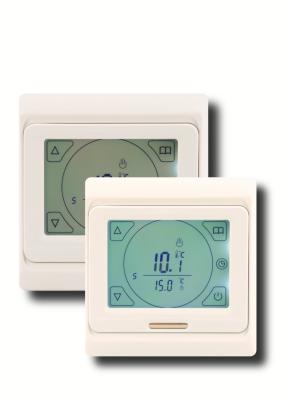 China Small Touch Screen Programmable Water Heating Thermostat With Temperature Controller for sale