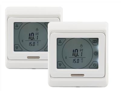 China 230V Electronic Heating Programmable Room Thermostat With 6 Time Per Day for sale