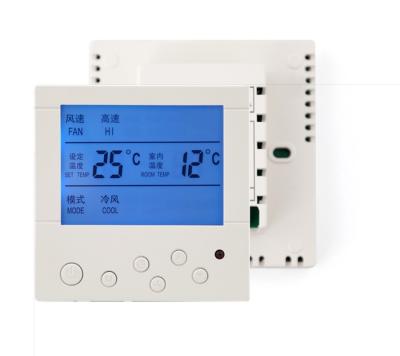China Smart Household Water / Floor Heating FCU Thermostat  50Hz Easy To Operate for sale