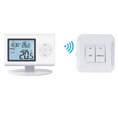 China 5+2 Day Programmable Digital RF Thermostat With WiFi Module Built - In for sale