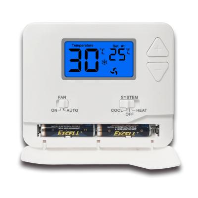 China Non Programmable Heat Pump Thermostat Led Digital Temperature Controller for sale