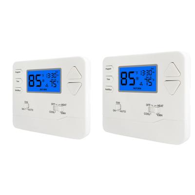 China PC + ABS Digital AC Thermostat Balanced Ventilation With Heat Pump System Controller for sale