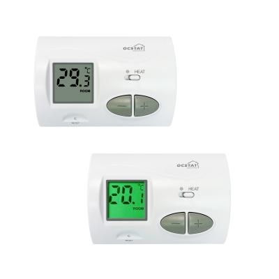 China 6A Fireproof ABS Wired Room Thermostat For Water Heater for sale