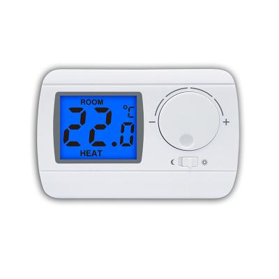 China ODM esperto do termostato da sala prendida de Digitas do ABS para o sistema do aquecimento doméstico à venda