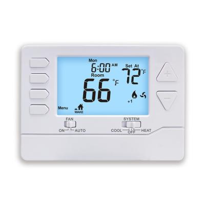 Chine Thermostat électronique de pièce d'OEM 24V avec le contre-jour de bleu de ciel à vendre