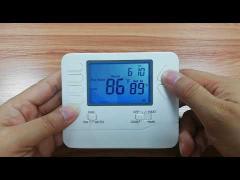 Digital Room Heat Pump Multi Stage Thermostat