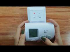 Wireless Digital RF Room Gas Boiler Thermostat