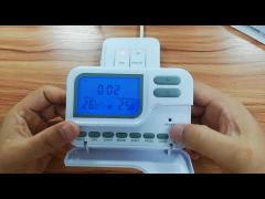 7 day programmable room thermostat for underfloor heating