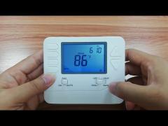 STN721 24V Electronic Non Programmable Room Air Conditioning Heat Pump Thermostat for Home